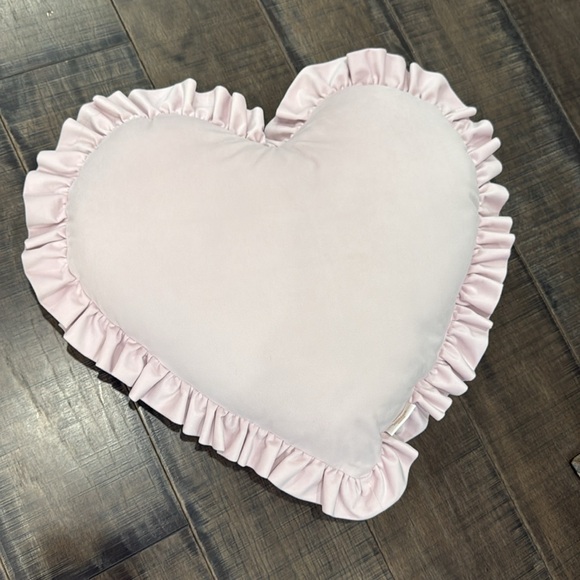 LARGE HEART SHAPED THROUGH PILLOW BY LILLIAN AUGUST HOME - Picture 3 of 11